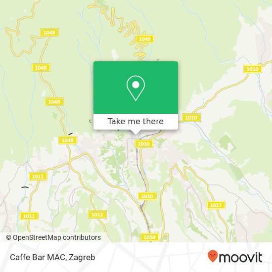 Caffe Bar MAC map