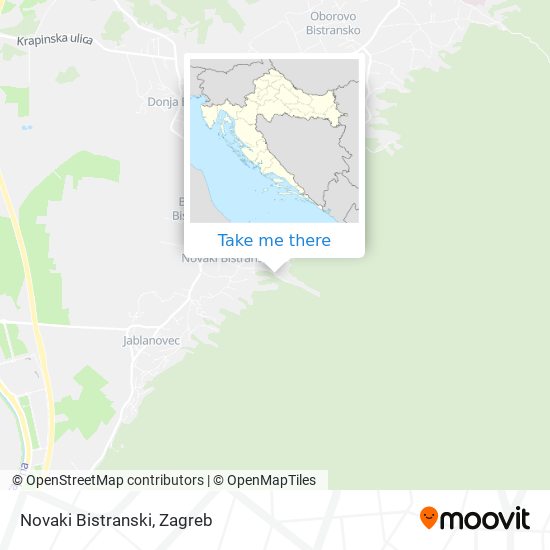 Novaki Bistranski map