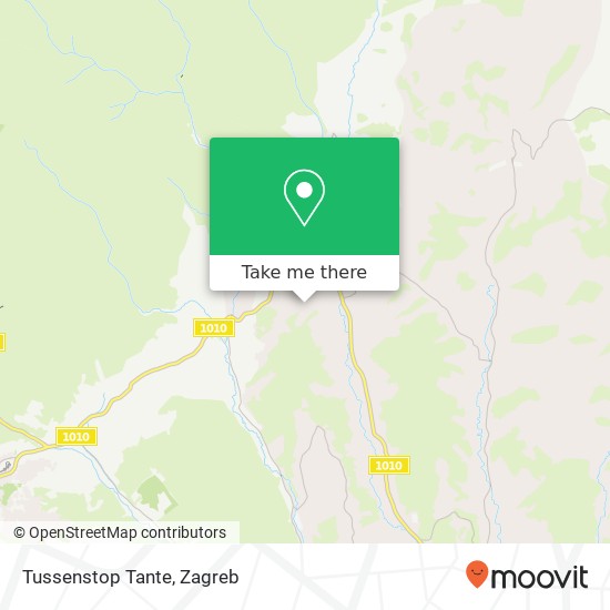 Tussenstop Tante map