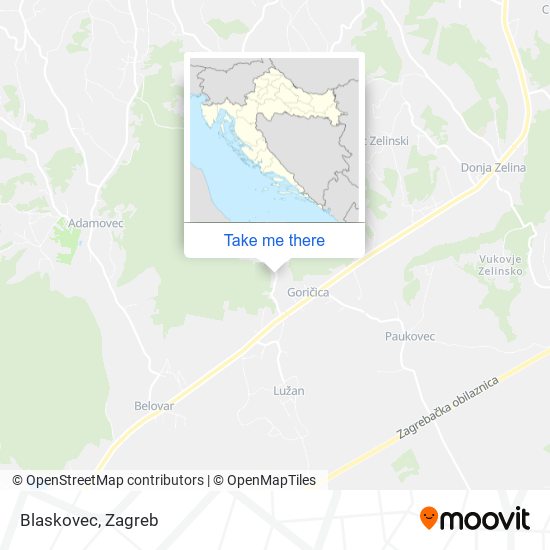 Blaskovec map