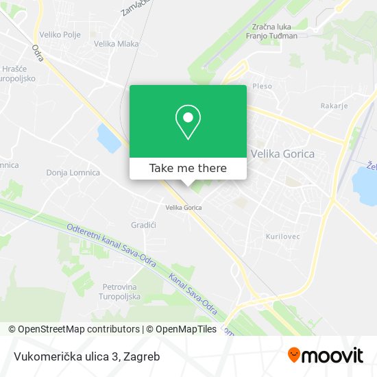 Vukomerička ulica 3 map