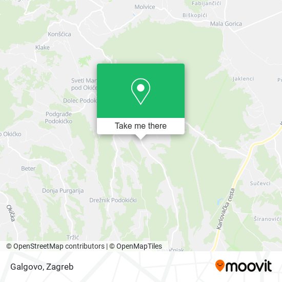 Galgovo map