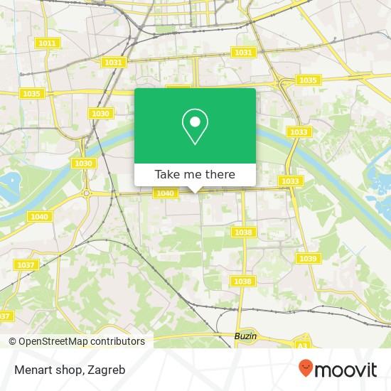 Menart shop map