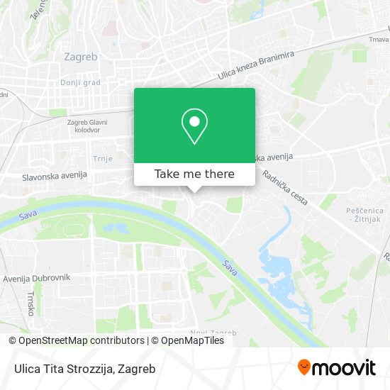 Ulica Tita Strozzija map