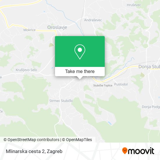 Mlinarska cesta 2 map