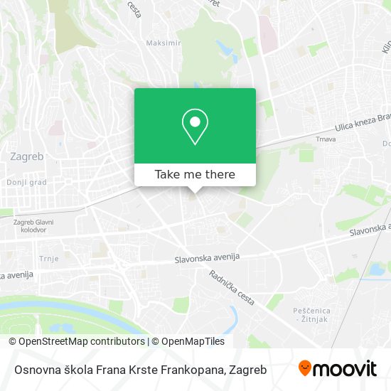Osnovna škola Frana Krste Frankopana map