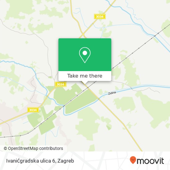 Ivanićgradska ulica 6 map