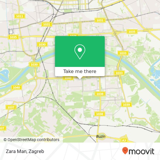 Zara Man map