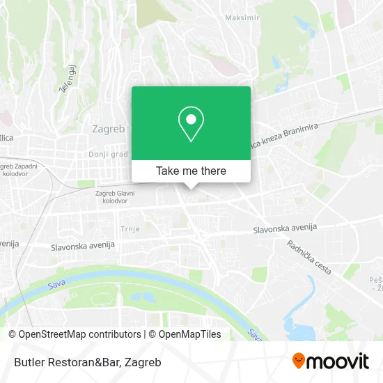 Butler Restoran&Bar map