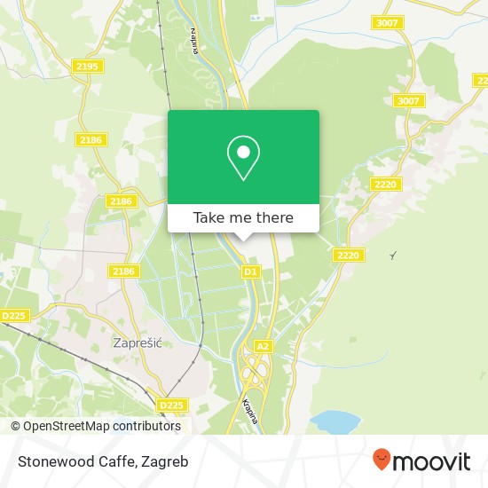 Stonewood Caffe map