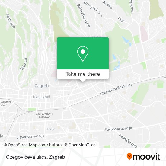 Ožegovićeva ulica map