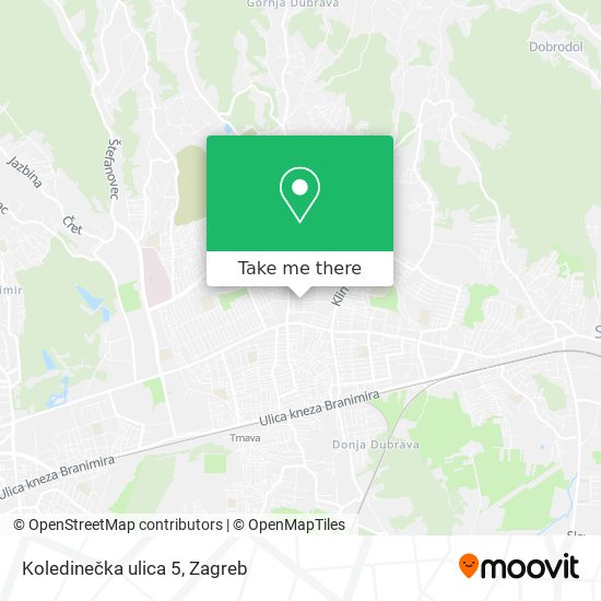 Koledinečka ulica 5 map