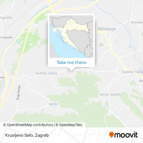 Krusljevo Selo map