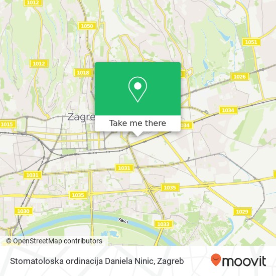 Stomatoloska ordinacija Daniela Ninic map