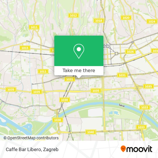 Caffe Bar Libero map