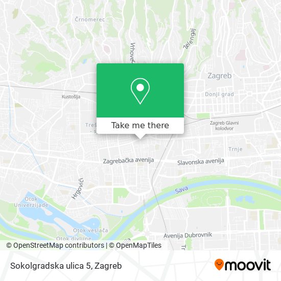 Sokolgradska ulica 5 map