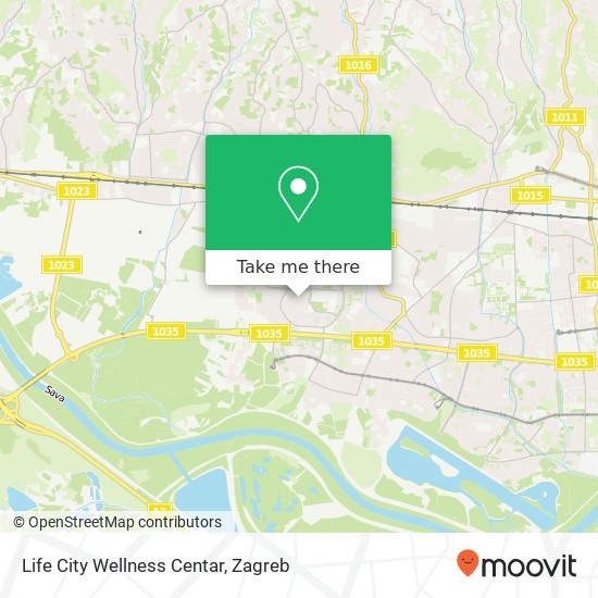 Life City Wellness Centar map
