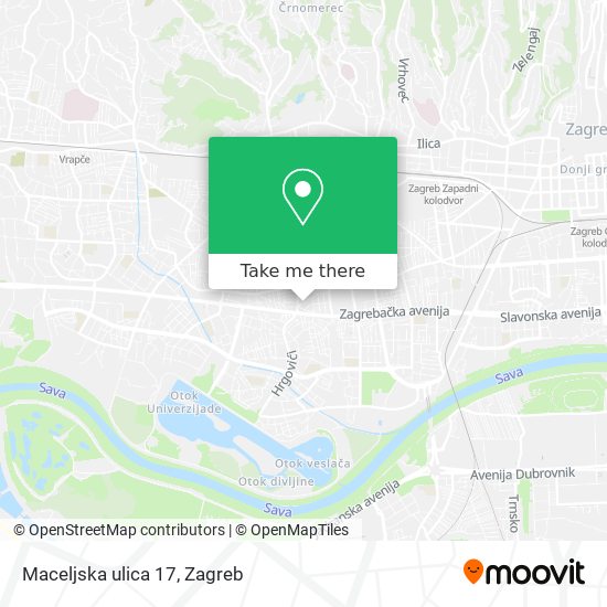 Maceljska ulica 17 map