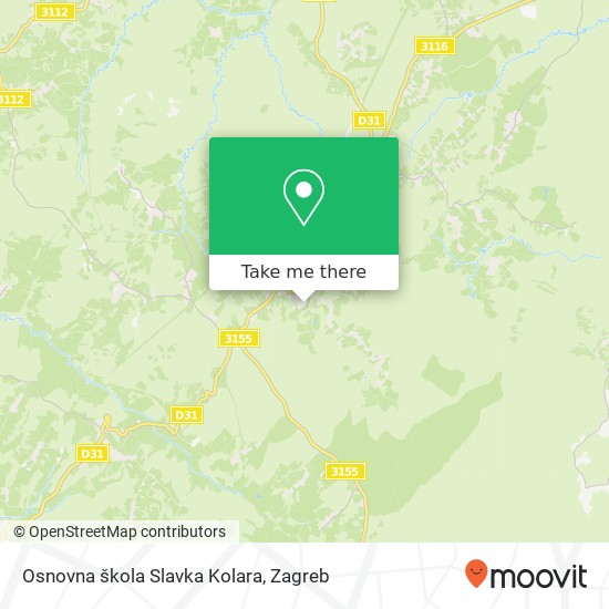 Osnovna škola Slavka Kolara map