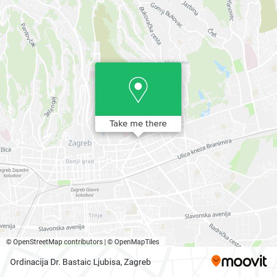 Ordinacija Dr. Bastaic Ljubisa map
