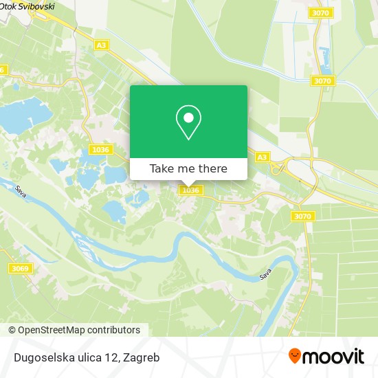Dugoselska ulica 12 map