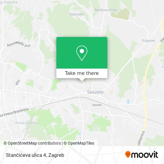 Stančićeva ulica 4 map