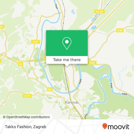 Takko Fashion, Prilaz Većeslava Holjevca 12 47000 Karlovac map