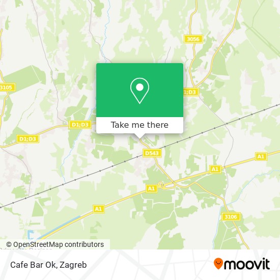 Cafe Bar Ok map