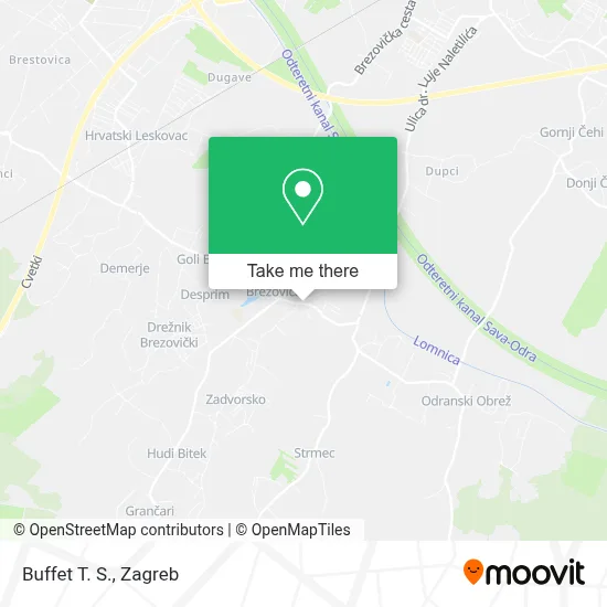 Buffet T. S. map