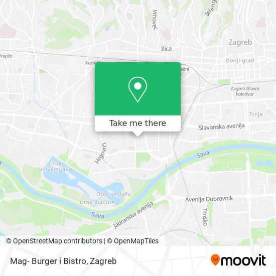 Mag- Burger i Bistro map