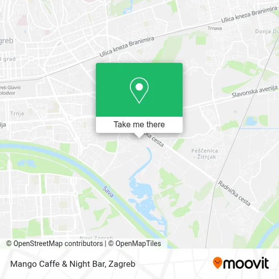 Mango Caffe & Night Bar map