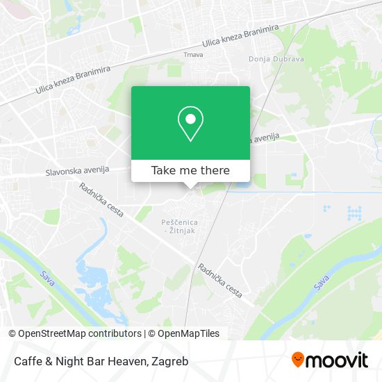 Caffe & Night Bar Heaven map