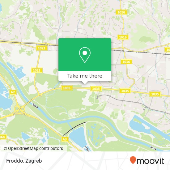 Froddo, Jankomir 33 10090 Zagreb map