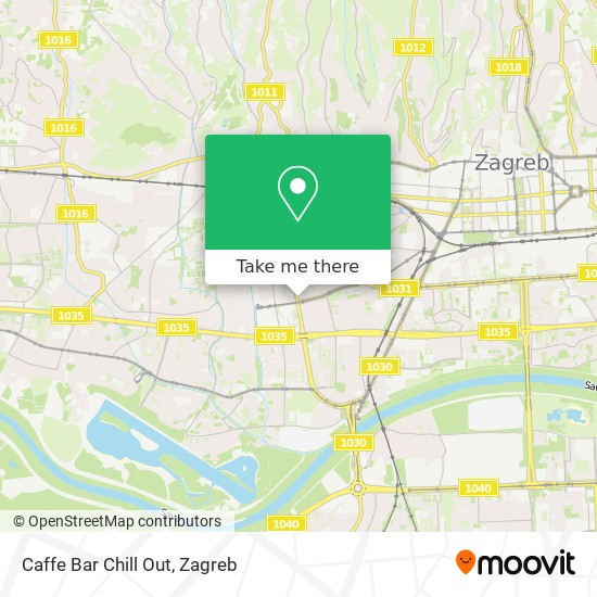 Caffe Bar Chill Out map