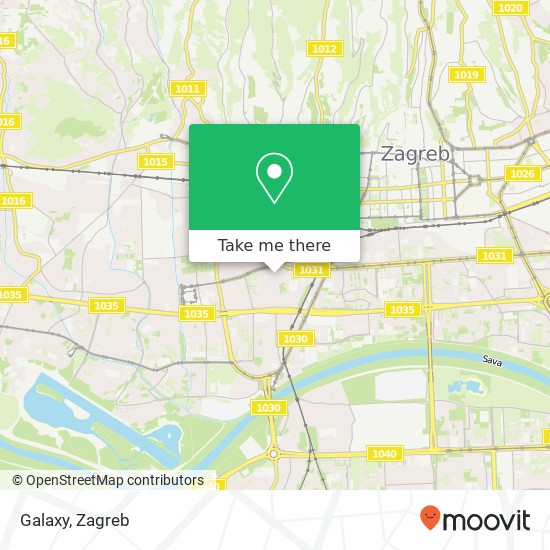 Galaxy, Dobojska ulica 17 10110 Zagreb map
