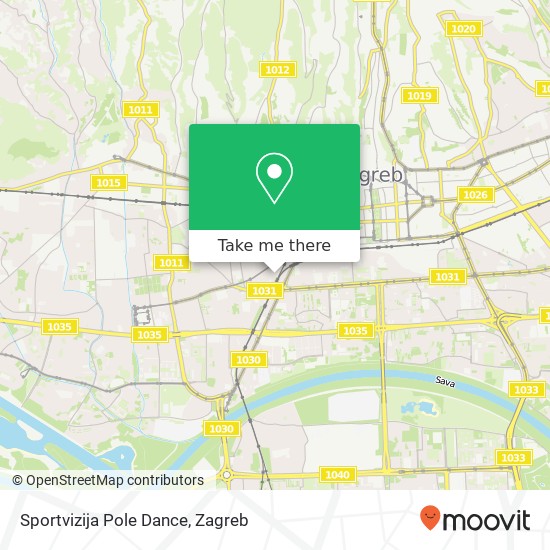 Sportvizija Pole Dance, Ulica Florijana Andrašeca 14 10110 Zagreb map