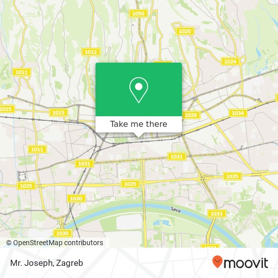 Mr. Joseph, Trg Ante Starčevića 10000 Zagreb map