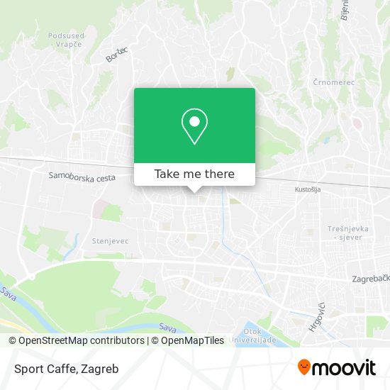 Sport Caffe map