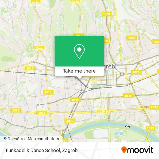 Funkadelik Dance School map