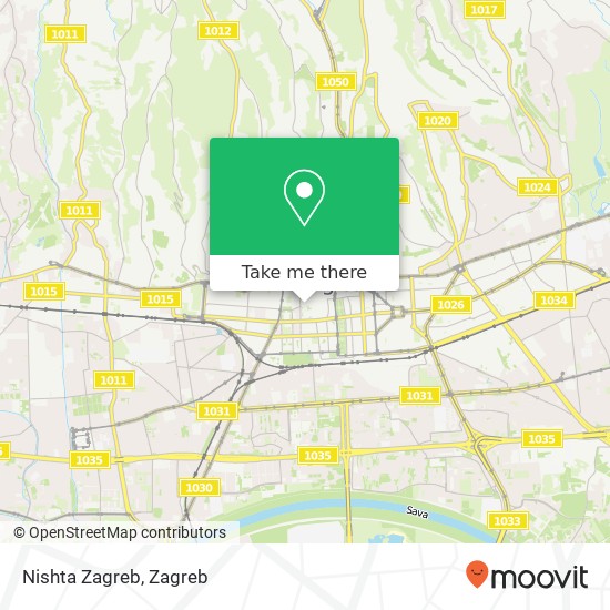 Nishta Zagreb, Masarykova ulica 11 10000 Zagreb map