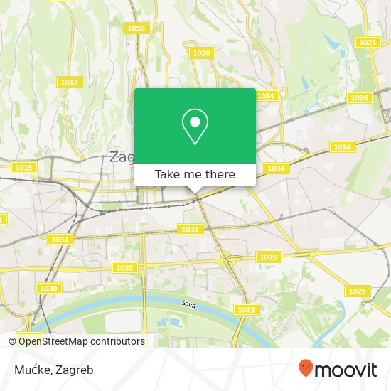 Mućke, 10000 Zagreb map