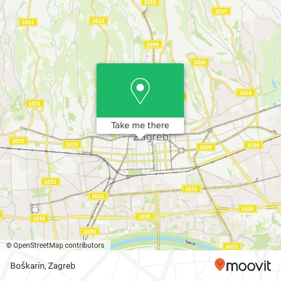 Boškarin, Trg Petra Preradovića 5 10000 Zagreb map