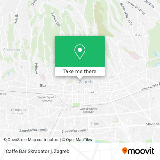 Caffe Bar Škrabatorij map