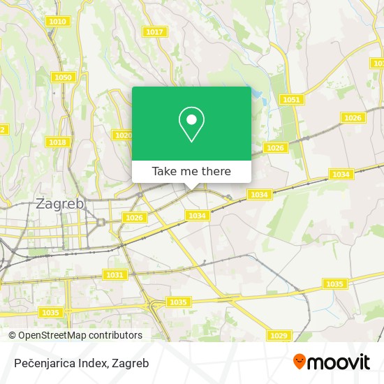 Pečenjarica Index map
