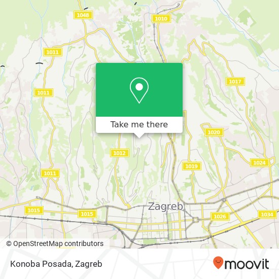 Konoba Posada, Kraljevec 10000 Zagreb map