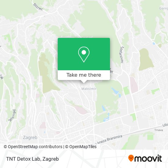 TNT Detox Lab map