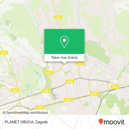 PLANET OBUCA, Ulica Rudolfa Kolaka 14 10040 Zagreb map