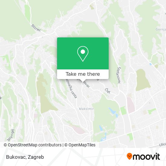 Bukovac map