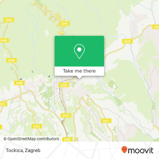 Tockica, Kvintička ulica 10000 Zagreb map