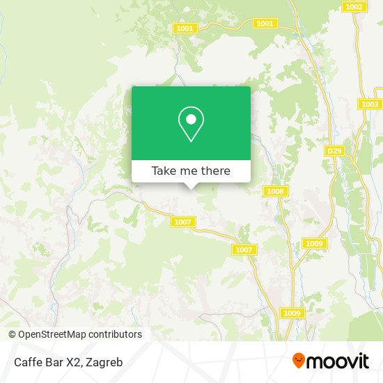Caffe Bar X2 map